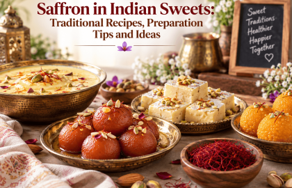 Saffron in Indian Sweets: Traditional Recipes, Preparation Tips and Ideas