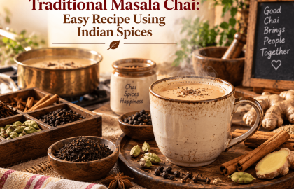 Traditional Masala Chai: Easy Recipe Using Indian Spices